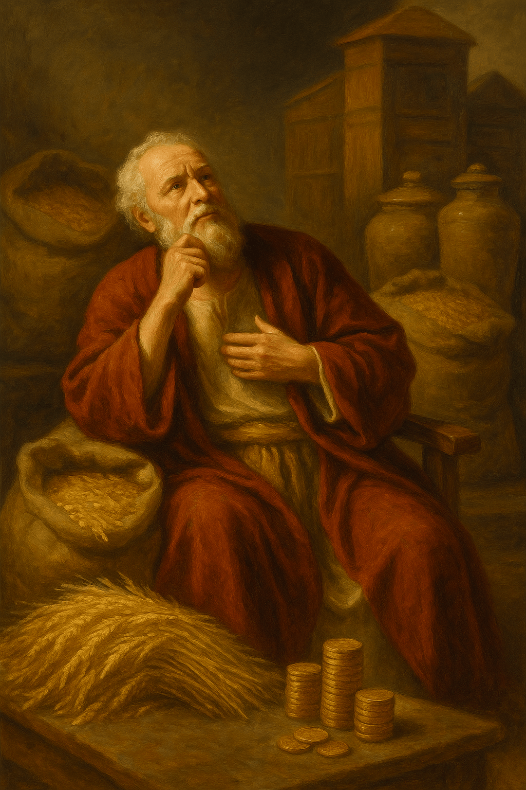 No domingo, para quem ficará o que tu acumulaste?